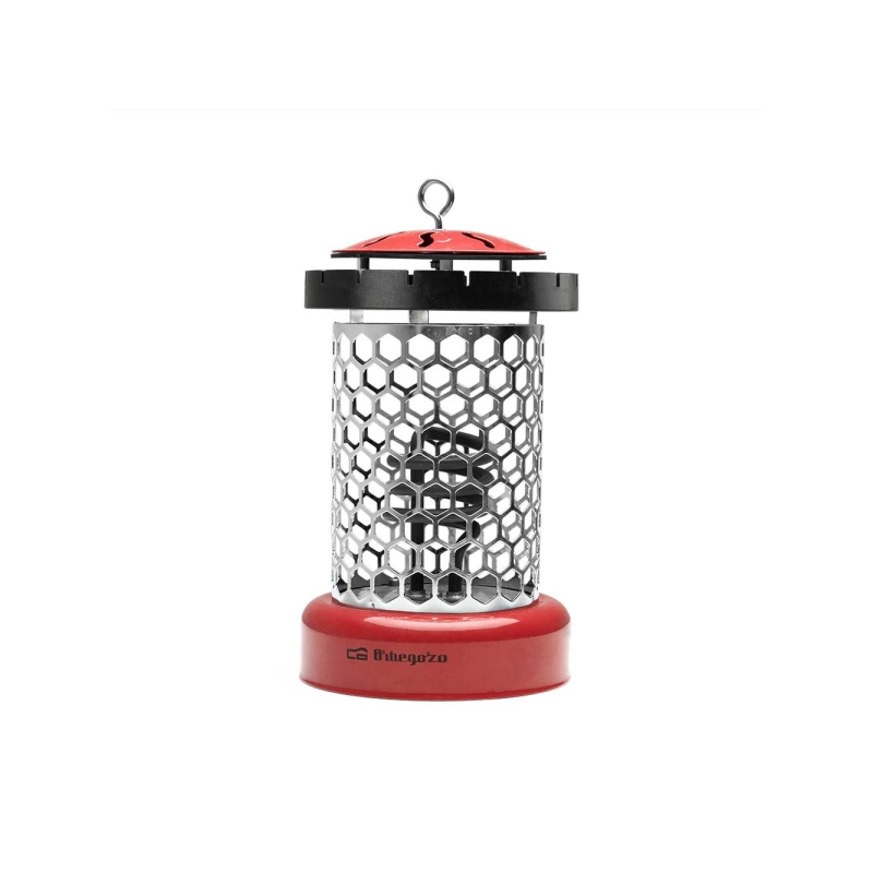 Cuisinière électrique compacte et sûre Orbegozo LO 8000 - Puissance 400 W - Crochet intégré - Grille de sécurité - 2 niveaux de
