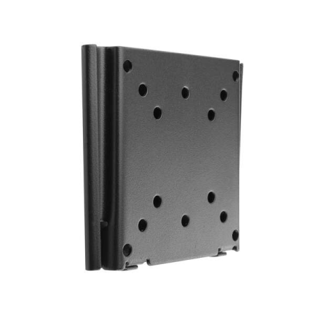 Support Mural Fixe Tooq pour Moniteur 13"-27" - Poids Max 30Kg - VESA 100X100mm - Couleur Noir