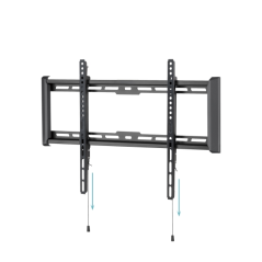 Support mural fixe Tooq LP1083F-B pour téléviseurs de 37 à 80 pouces - Poids maximal supporté : 75 kg - Compatible VESA 600 x 40
