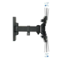 Support mural Tooq avec bras pour TV 13"-42" - Pivotant et inclinable - Gestion des câbles - Poids max 20kg - VESA 200x200mm - C