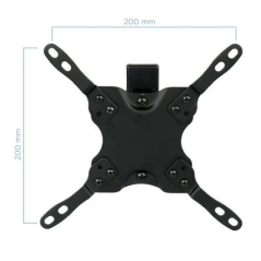 Support mural Tooq avec bras pour TV 13"-42" - Pivotant et inclinable - Gestion des câbles - Poids max 20kg - VESA 200x200mm - C