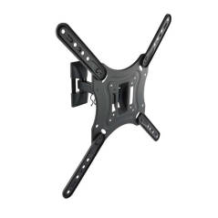 Tooq Support Mural avec Bras pour TV 23"-55" - Pivotant et Inclinable - Gestion des Câbles - Poids Max 30kg - VESA 400x400mm - C