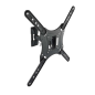 Tooq Support Mural avec Bras pour TV 23"-55" - Pivotant et Inclinable - Gestion des Câbles - Poids Max 30kg - VESA 400x400mm - C