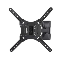 Tooq Support Mural avec Bras pour TV 23"-55" - Pivotant et Inclinable - Gestion des Câbles - Poids Max 30kg - VESA 400x400mm - C
