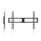 Support mural fixe Tooq pour téléviseurs de 37" à 140" - Inclinable - Poids maximal : 80 kg - Compatible VESA : 1200 x 800 mm