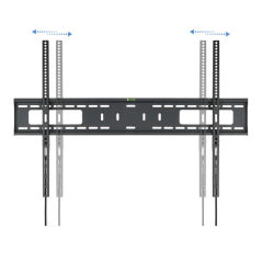 Support Mural Fixe Tooq pour TV 60"-100" - Poids Max 75Kg - VESA 900x600mm - Couleur Noir