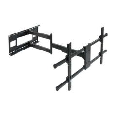 Tooq Support Mural avec Bras Articulé pour TV 43"-80" - Grand Angle - Pivotant et Inclinable - Poids Max 50Kg - VESA 800x400mm -