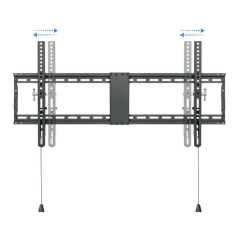 Support Mural Fixe Tooq pour TV 43"-90" - Inclinable - Poids Max 70Kg - VESA 800x400mm - Couleur Noir