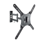 Support Mural Tooq avec Bras Articulé pour TV 23"-55" - Pivotant et Inclinable - Gestion des Câbles - Poids Max 30kg - VESA 400x