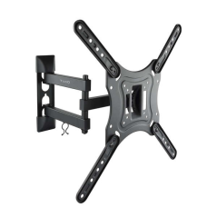 Support Mural Tooq avec Bras Articulé pour TV 23"-55" - Pivotant et Inclinable - Gestion des Câbles - Poids Max 30kg - VESA 400x