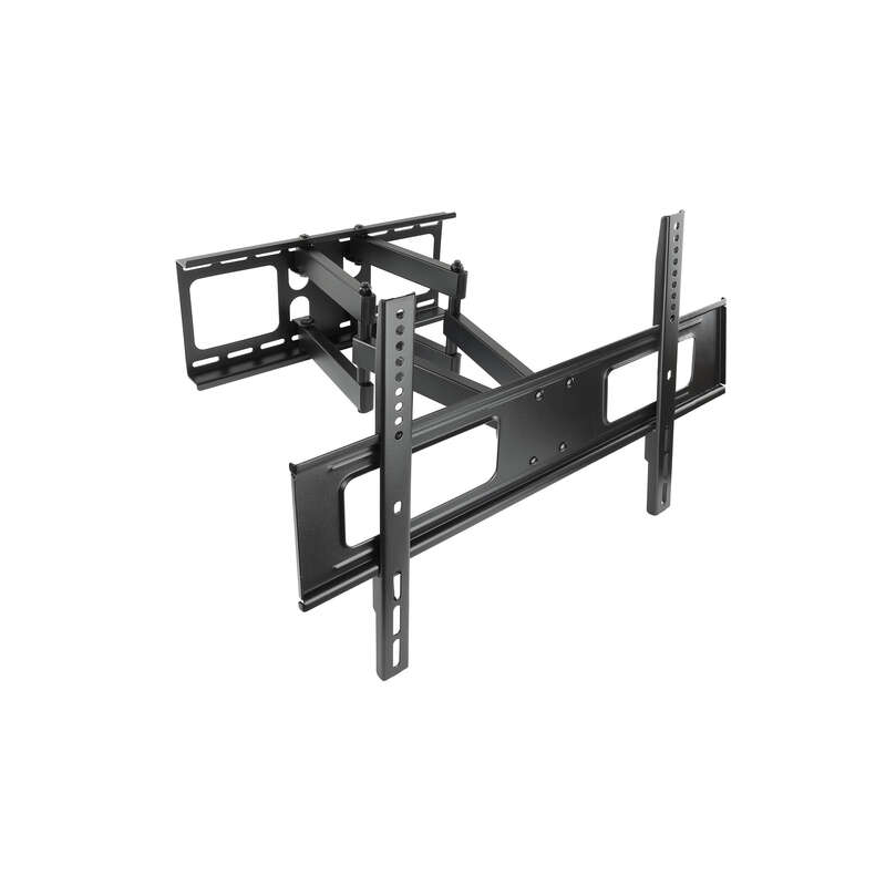 Support Mural Tooq avec Double Bras Articulé pour TV 37"-70" - Pivotant et Inclinable - Poids Max 50Kg - VESA 600x400mm - Couleu