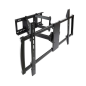 Support Mural Tooq avec Double Bras Articulé pour TV 60"-100" - Pivotant et Inclinable - Poids Max 80kg - VESA 900x600mm