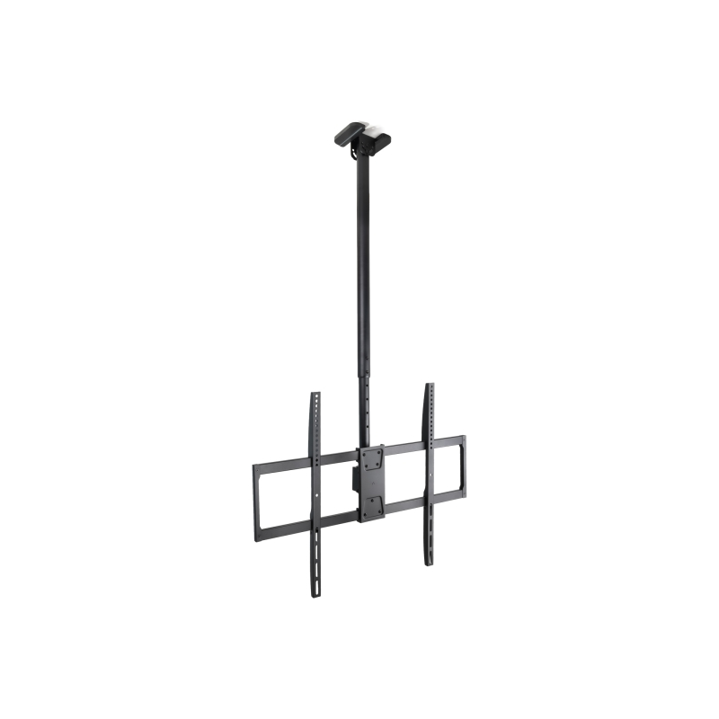 Support de plafond Tooq pour écrans de 50 à 100 pouces - Pivotant, inclinable et extensible - Gestion des câbles - Poids max. 80