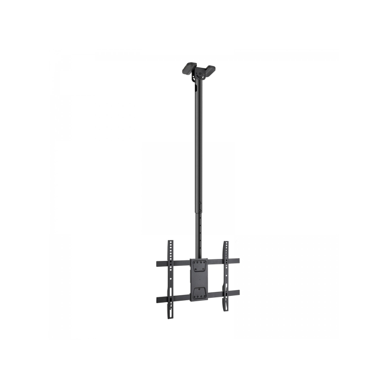 Support Plafond Tooq XL pour Écrans 32-75" - Angle Pivotant 180º - Inclinable - Gestion des Câbles - Poids Max. 60kg - VESA Max.