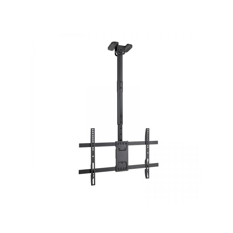 Support de Plafond Tooq pour Écrans 43-86" - Angle de Rotation 180º - Inclinable - Gestion des Câbles - Poids Max. 60kg - VESA M