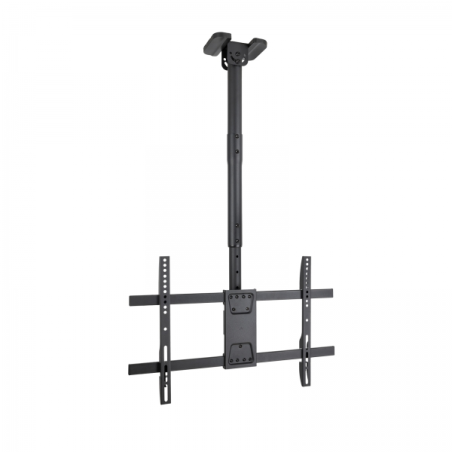Support de Plafond Tooq pour Écrans 43-86" - Angle de Rotation 180º - Inclinable - Gestion des Câbles - Poids Max. 60kg - VESA M