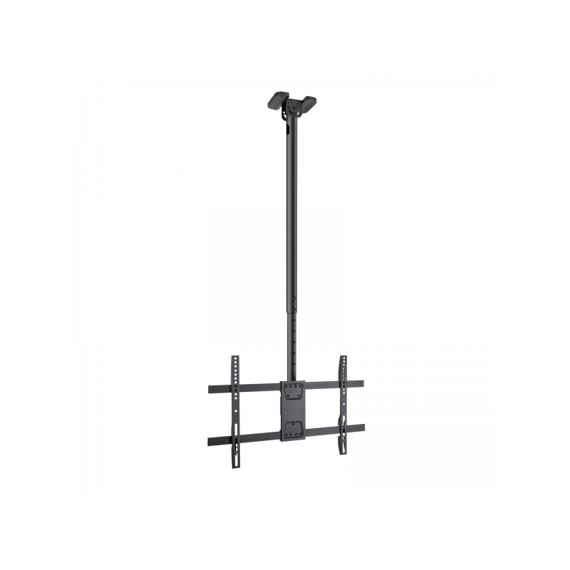 Support de Plafond Tooq XL pour Écrans 43-86" - Angle de Rotation 180º - Inclinable - Gestion des Câbles - Poids Max. 60kg - VES