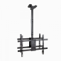 Support de Plafond Tooq pour 2 Écrans 43-86" - Angle de Rotation 180º - Inclinable - Gestion des Câbles - Poids Max. par Écran 5