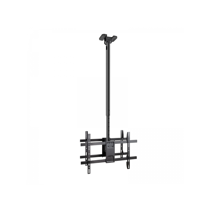 Support de Plafond Tooq XL pour 2 Écrans 43-86" - Angle de Rotation 180º - Inclinable - Gestion des Câbles - Poids Max. par Écra