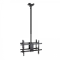 Support de Plafond Tooq XL pour 2 Écrans 43-86" - Angle de Rotation 180º - Inclinable - Gestion des Câbles - Poids Max. par Écra