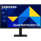 Moniteur Samsung Essential S3 24" IPS Full HD 100 Hz - Temps de réponse 5 ms - HDMI - VESA 100 x 100 mm - Noir