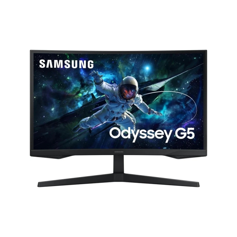Moniteur Samsung Odyssey G5 27" LED VA Incurvé QHD 165 Hz FreeSync - Réponse 1 ms - Angle de vision 178º - HDMI, DisplayPort - V