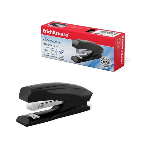 ✅ Agrafeuse Erichkrause Elegance - Jusqu'à 20 feuilles - Dégrafeuse intégrée - Plastique résistant aux choc en stock