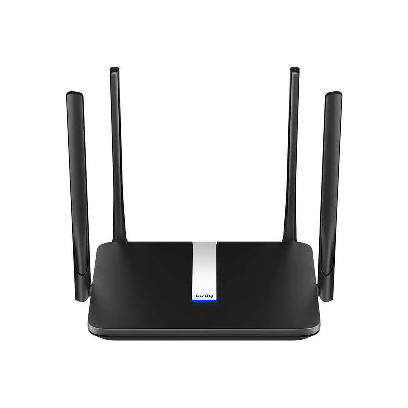 Routeur WiFi Cudy LT500 AC1200 4G LTE Dual Band - 1x Port Wan 10/100Mbps et 3x Ports Lan 10/100Mbps - 4 Antennes Externes