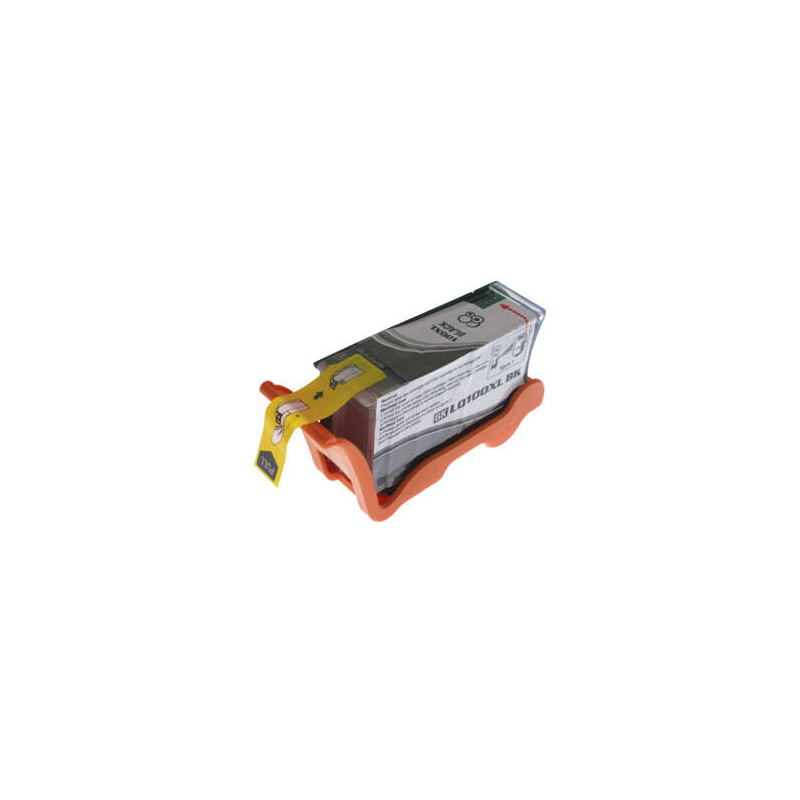 Lexmark 100XL Noir Cartouche d'encre pigmentée générique - Remplace 14N1068E/14N1092E/14N0820E/14N0918E/14N0848E