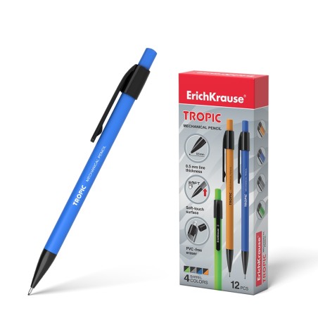 Portemine bleu ErichKrause Tropic boîte