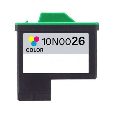 Cartouche d'encre générique couleur Lexmark 26/27 - Remplace 10N0026E/10NX227E