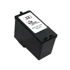 Cartouche d'encre générique noire Lexmark 32 - Remplace 18CX032E