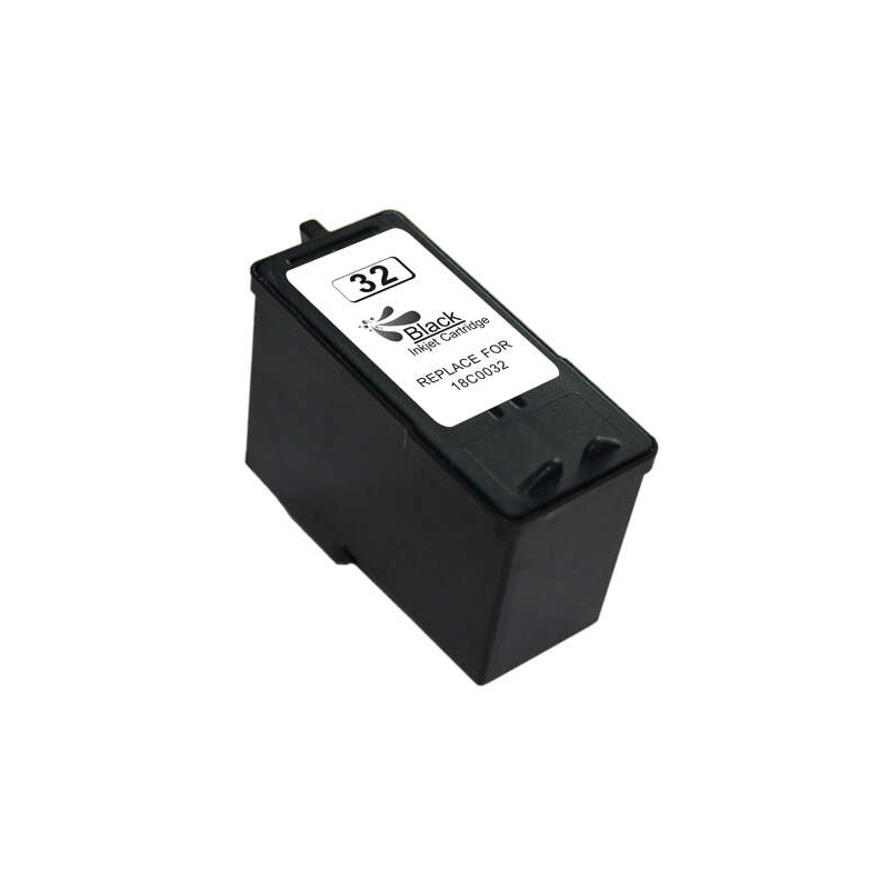 Cartouche d'encre générique noire Lexmark 32 - Remplace 18CX032E