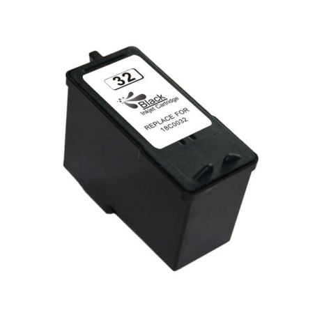 Cartouche d'encre générique noire Lexmark 32 - Remplace 18CX032E