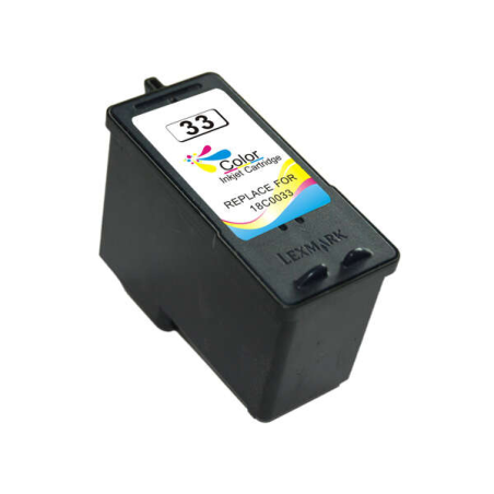 Cartouche d'encre générique Lexmark 33 couleurs - Remplace 18CX033E