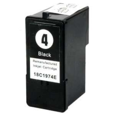 Cartouche d'encre générique noire Lexmark 4 - Remplace 18C1974E