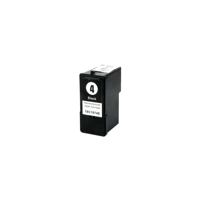 Cartouche d'encre générique noire Lexmark 4 - Remplace 18C1974E