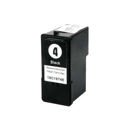 Cartouche d'encre générique noire Lexmark 4 - Remplace 18C1974E