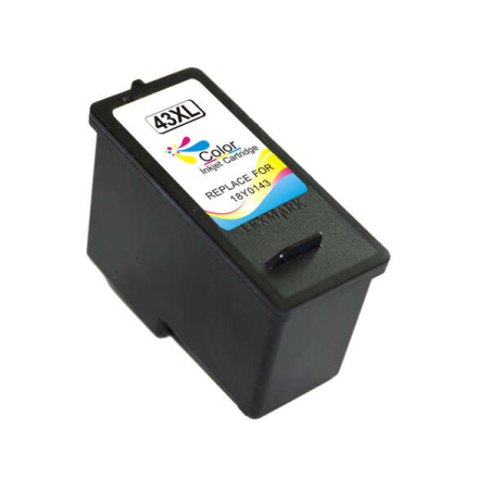 Cartouche d'encre générique Lexmark 43XL/41 couleurs - Remplace 18Y0143E/18Y0141E