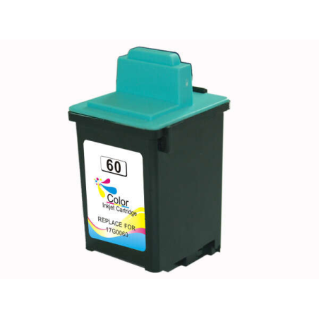 Cartouche d'encre générique Lexmark 60 couleurs - Remplace 17G0060E