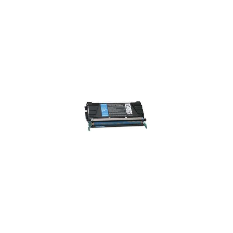 Lexmark C734/C736/X738 Cartouche de toner générique cyan - Remplace C734A1CG/C736H1CG