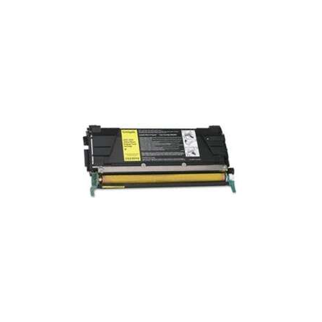 Lexmark C734/C736/X738 Cartouche de toner générique jaune - Remplace C734A1YG/C736H1YG