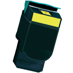Lexmark CS421/CS521/CS622/CX421/CX522/CX622/CX625 Cartouche de toner générique jaune - Remplace 78C2XY0/78C2XYE/78C20Y0