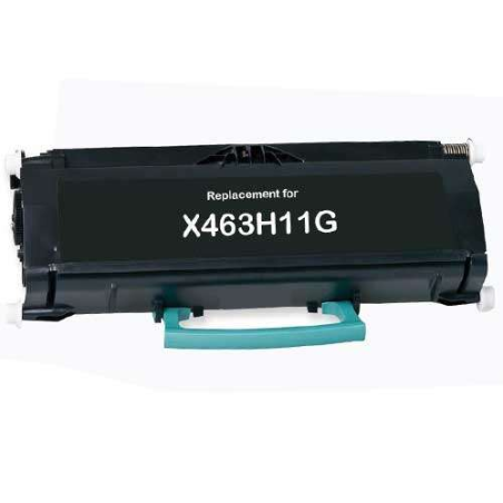 Lexmark E460/E462/X463/X464/X466 Cartouche de toner générique noir - Remplace E460X11E/E460X31E/X463H11G/X463H21G