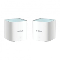 D-Link Eagle Pro AI Mesh WiFi 6 Système WiFi double bande AX1500 - 2 unités - MU-MIMO, OFDMA et BSS