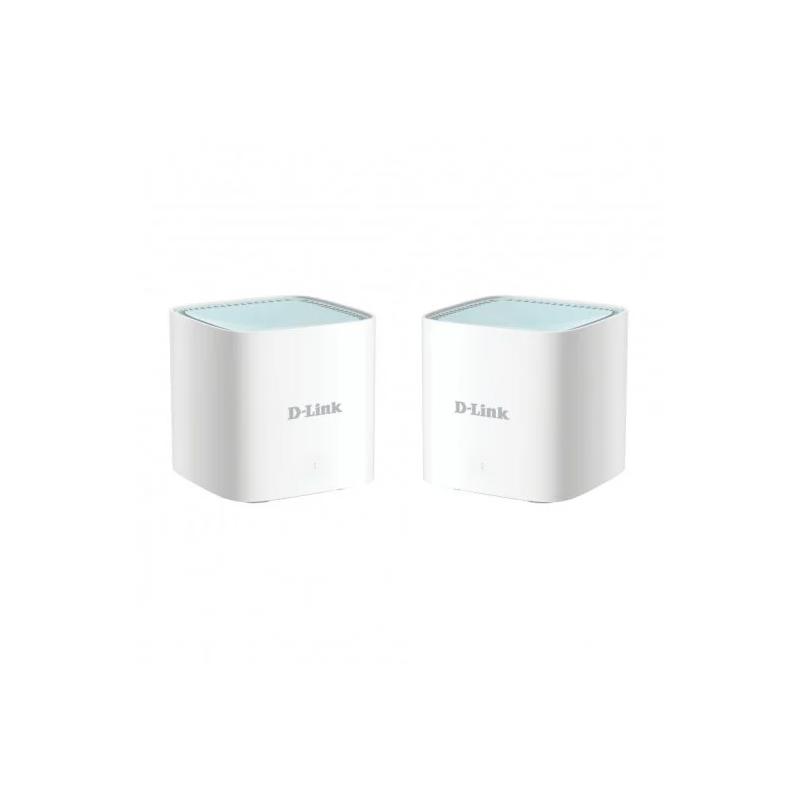 D-Link Eagle Pro AI Mesh WiFi 6 Système WiFi double bande AX1500 - 2 unités - MU-MIMO, OFDMA et BSS