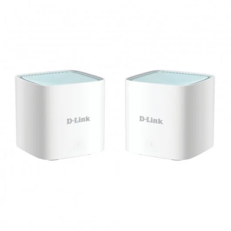 D-Link Eagle Pro AI Mesh WiFi 6 Système WiFi double bande AX1500 - 2 unités - MU-MIMO, OFDMA et BSS