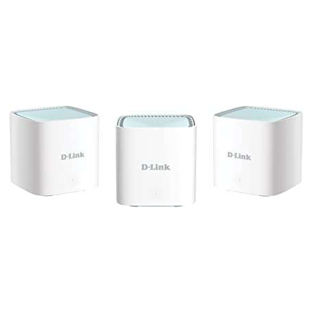 D-Link Eagle Pro AI Mesh WiFi 6 Système WiFi double bande AX1500 - 3 unités - MU-MIMO, OFDMA et BSS