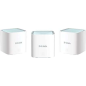 D-Link Eagle Pro AI Mesh WiFi 6 Système WiFi double bande AX1500 - 3 unités - MU-MIMO, OFDMA et BSS