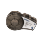 Étiquettes en vinyle Brady M21-500-595-WT originales - Texte noir sur fond blanc - Largeur : 12,70 mm longueur : 6,40 m